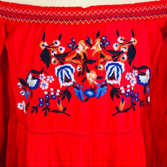 Wear it once FP Sunbeams Embroidered Mini Dress - Picture 5 of 11